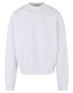 BuildYourBrand Ultra Heavy Baumwoll Crewneck Sweatshirt – White