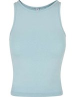 BuildYourBrand Racerback Top Slim Fit für Damen – Ocean Blue