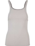 BuildYourBrand Everyday Top mit tiefen Armausschnitten für Damen, Black XS, BY209 – Light Asphalt