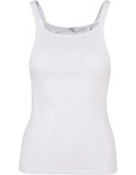 BuildYourBrand Everyday Top mit tiefen Armausschnitten für Damen, Black XS, BY209 – White
