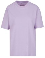 BuildYourBrand Oversize Damen T-Shirt mit Rundhalsausschnitt, White Sand XL, BY211 – Lilla