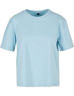 BuildYourBrand Oversize Damen T-Shirt mit Rundhalsausschnitt, White Sand XL, BY211 – Blu oceano