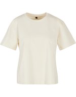 BuildYourBrand Oversize Damen T-Shirt mit Rundhalsausschnitt, White Sand XL, BY211 – Bianco Sabbia