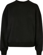 BuildYourBrand Oversized Crewneck Sweatshirt 300g/m² für Damen – Black