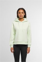 BuildYourBrand Oversized Damen Hoodie mit Kordelzug, Light Mint L, BY213 – Bild 1