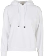 BuildYourBrand Oversized Damen Hoodie mit Kordelzug, Light Mint L, BY213 – Bianco