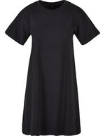 BuildYourBrand Tee-Kleid mit Rundhalsausschnitt für Damen – Black