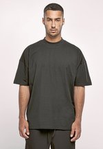 BuildYourBrand Oversized T-Shirt mit Mock Neck für Herren, Black 3XL, BY230 – Bild 1