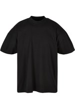 BuildYourBrand Oversized T-Shirt mit Mock Neck für Herren, Black 3XL, BY230 – Bild 3