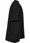 BuildYourBrand T-shirt Oversize con scollo Mock da Uomo, Black 3XL, BY230 – immagine 6