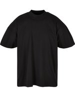 BuildYourBrand Oversized T-Shirt mit Mock Neck für Herren, Black 3XL, BY230 – Bild 2
