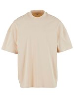 BuildYourBrand Oversized T-Shirt mit Mock Neck für Herren, Black 3XL, BY230 – Sabbia