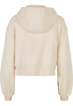 BuildYourBrand Oversized Zip-Jacket mit Kapuze, White Sand XL, BY237 – Bild 4