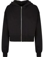 BuildYourBrand Oversized Zip-Jacket mit Kapuze, White Sand XL, BY237 – Bild 2