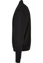 BuildYourBrand Männer Heavy Tonal College Jacke, Black XS, BY242 – Bild 5