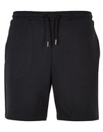 BuildYourBrand Ultra Heavy Baumwoll-Sweatshorts mit Kordelzug – Black