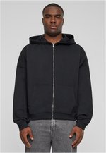 BuildYourBrand 90er Jahre Zip Hoody, Black 3XL, BY254 – Bild 1