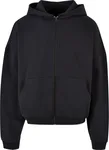 BuildYourBrand 90er Jahre Zip Hoody, Black 3XL, BY254 – Bild 3