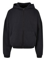 BuildYourBrand 90er Jahre Zip Hoody, Black 3XL, BY254 – Bild 2
