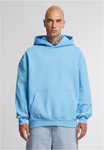 BuildYourBrand Ultra Heavy Oversized Kapuzenpullover Fleece, Baltic Blue XS, BY268 – Bild 2