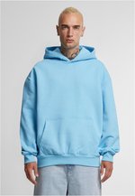 BuildYourBrand Ultra Heavy Oversized Kapuzenpullover Fleece, Viola Blue M, BY268 – Bild 1