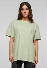 BuildYourBrand Oversized Acid Wash T-Shirt Baumwolle, Asphalt XS, BY270 – Bild 1