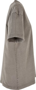 BuildYourBrand Oversized Acid Wash T-Shirt Baumwolle, Asphalt XS, BY270 – Bild 5