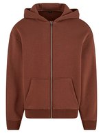 Fluffy Zip Hoody – Chocolat Marron