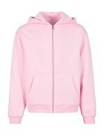 Fluffy Zip Hoody – Doux Rose