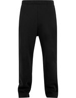 Fluffy Track Sweatpants – Black