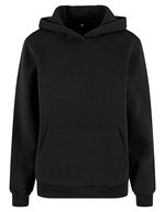 Ladies Fluffy Hoody – Black