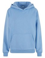 Ladies Fluffy Hoody – Azzurro polvere