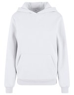 Ladies Fluffy Hoody – White