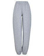 Ladies Fluffy Sweatpants – Heather Grey