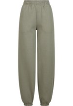 Ladies Fluffy Sweatpants – Pale Olive