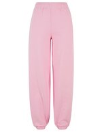 Ladies Fluffy Sweatpants – Soft Pink