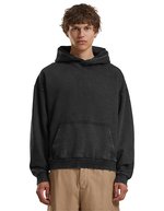 Vintage Heavy Hoodie – Black