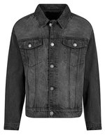 Heavy Ounce Boxy Denim Jacket – Black Washed