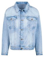 Heavy Ounce Boxy Denim Jacket – New Light Blue Washed