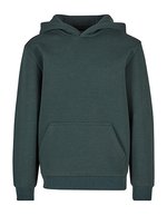 Kids Fluffy Hoody – Bottle Green
