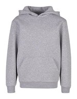 Kids Fluffy Hoody – Heather Grey