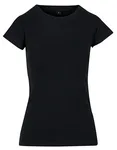 Ladies Basic Stretch Tee – Black