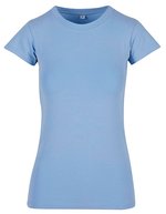 Ladies Basic Stretch Tee – Bleu poudre