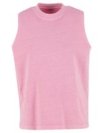 Ladies Vintage Washed Sleeveless Tee – Cool Pink