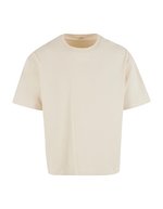 Cropped Oversized Tee – Sand