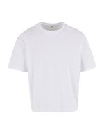 Cropped Oversized Tee – White