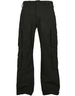 Build Your Brandit Pure Vintage Cargohosen mit Taschen – Black