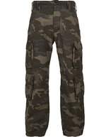 Build Your Brandit Pure Vintage Cargohosen mit Taschen – Dark Camo