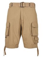 Build Your Brandit Savage Cargoshorts mit großen Seitentaschen – Beige