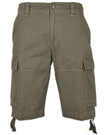 Build Your Brandit Vintage Cargoshorts aus schwerer Baumwolle – Olive